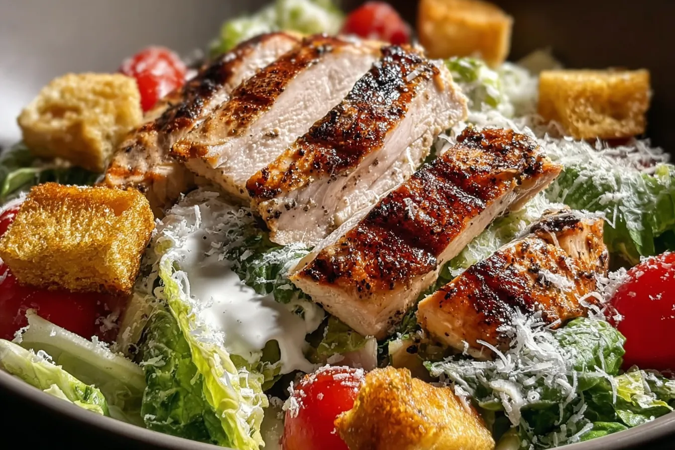 Grilled Chicken Caesar Salad