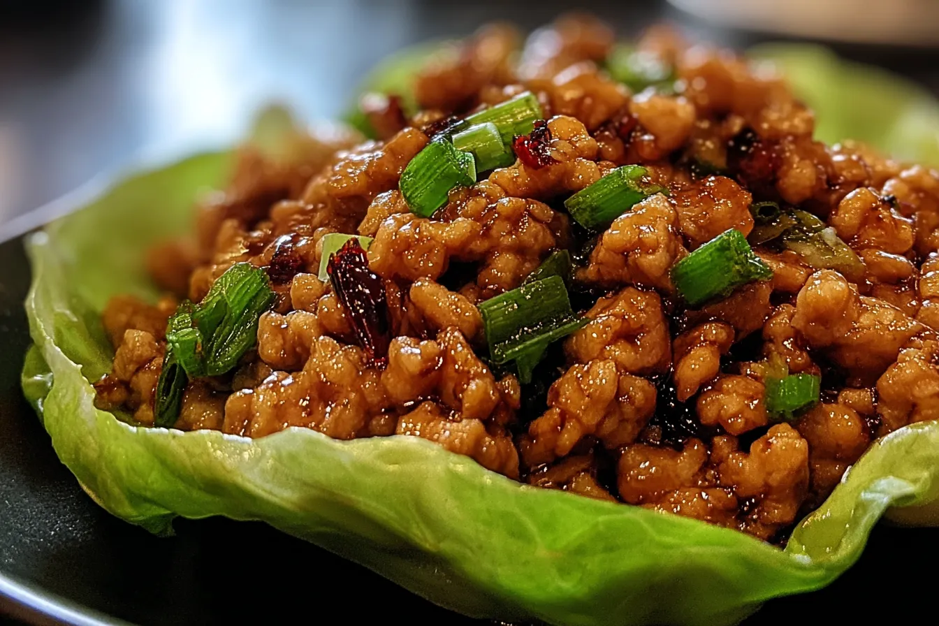 Ground Chicken Chinese