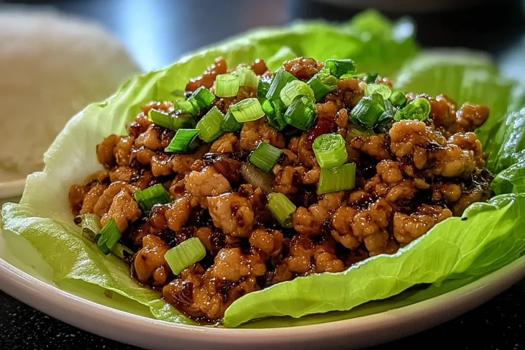 Ground Chicken Chinese