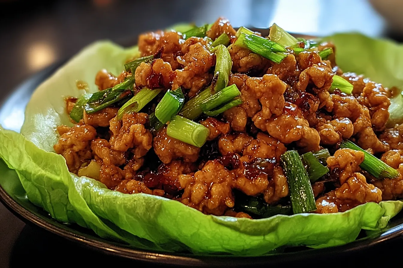 Ground Chicken Chinese