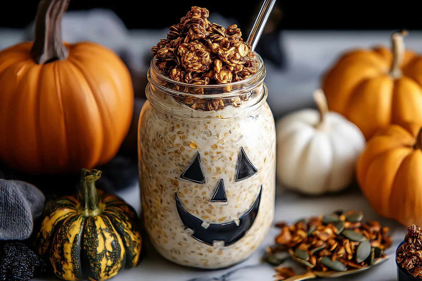 HALLOWEEN OVERNIGHT OATS