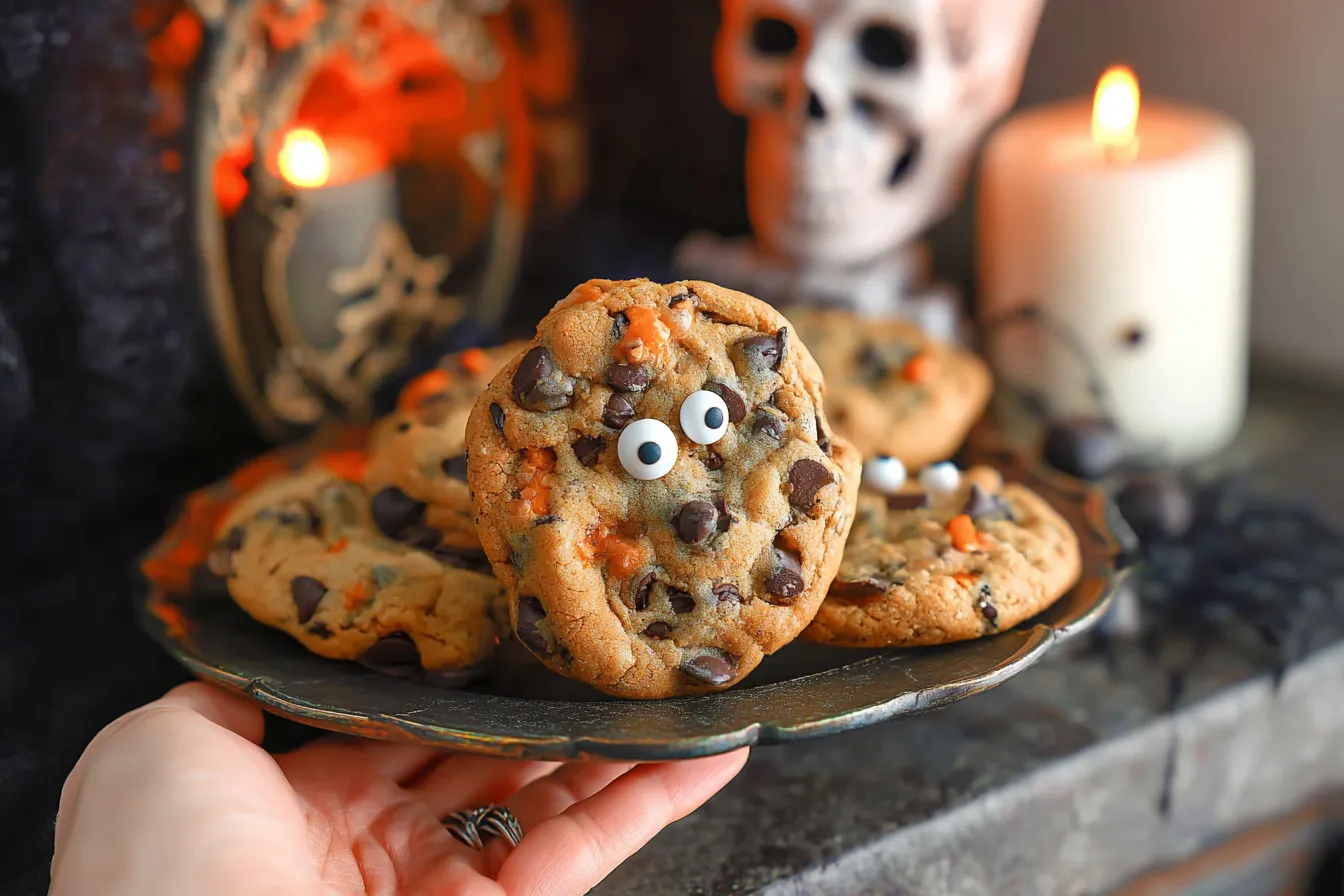 Halloween Chocolate Chip Cookies