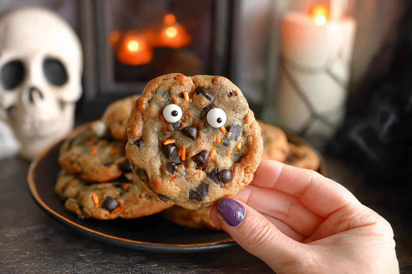 Halloween Chocolate Chip Cookies