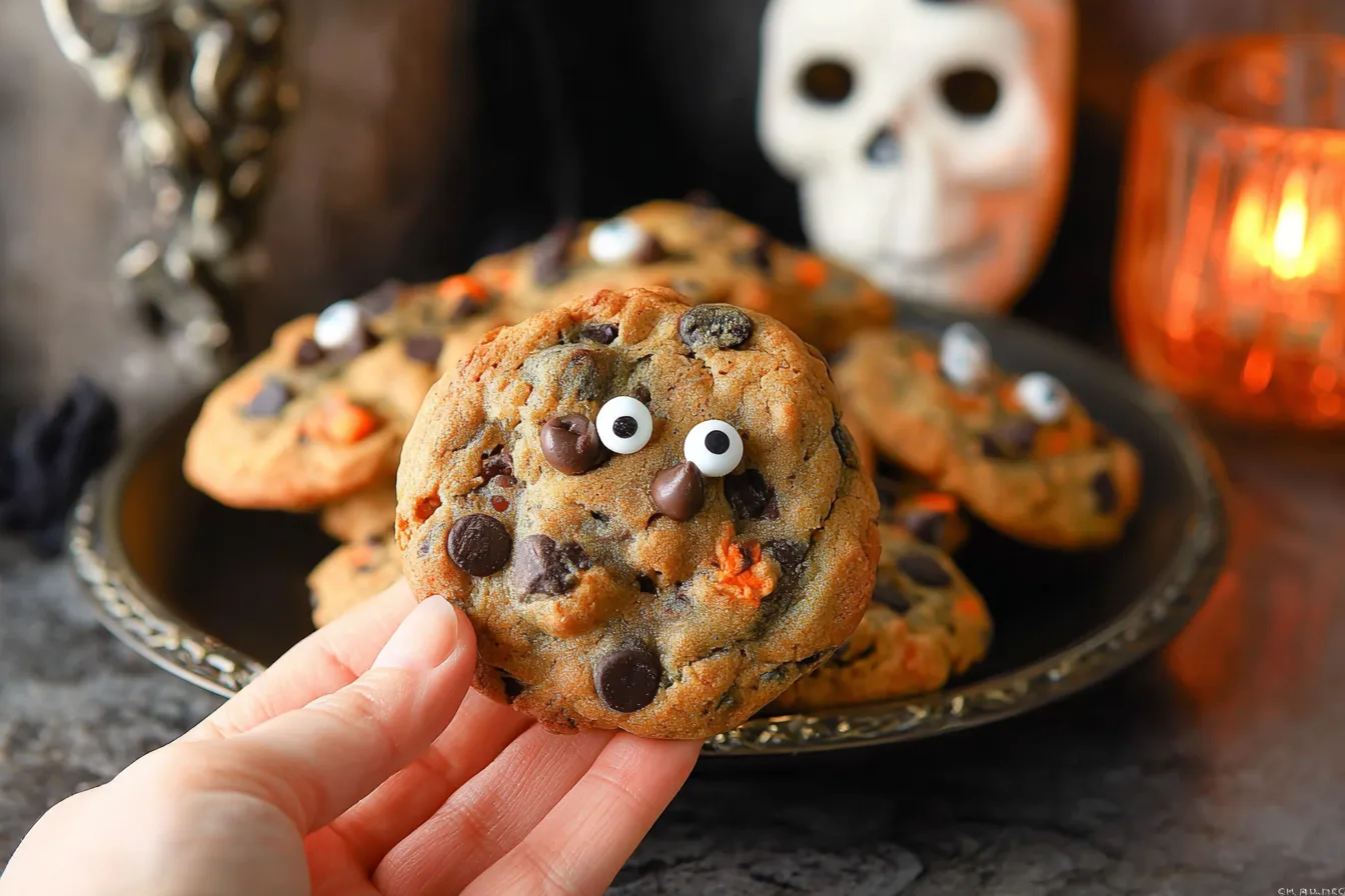 Halloween Chocolate Chip Cookies