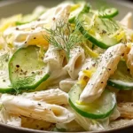 Healthy Pasta Cucumber Salad