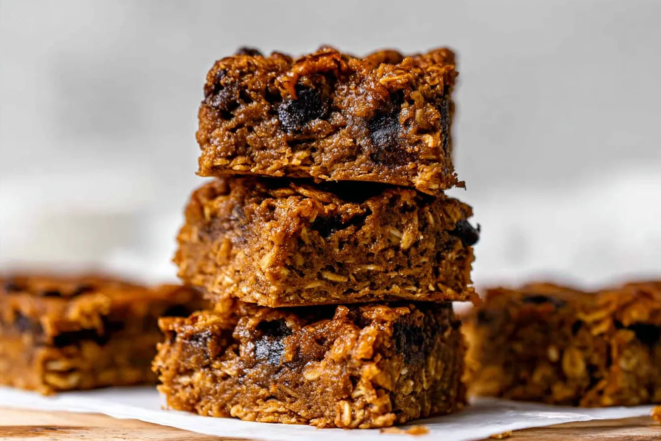 Healthy Pumpkin Oatmeal Bars