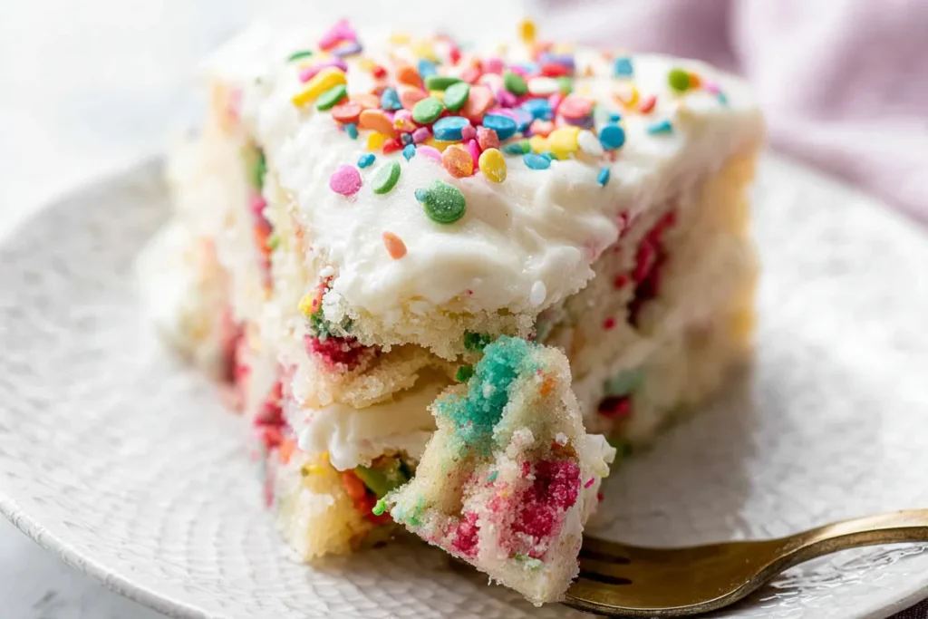 Homemade Sprinkle Cake