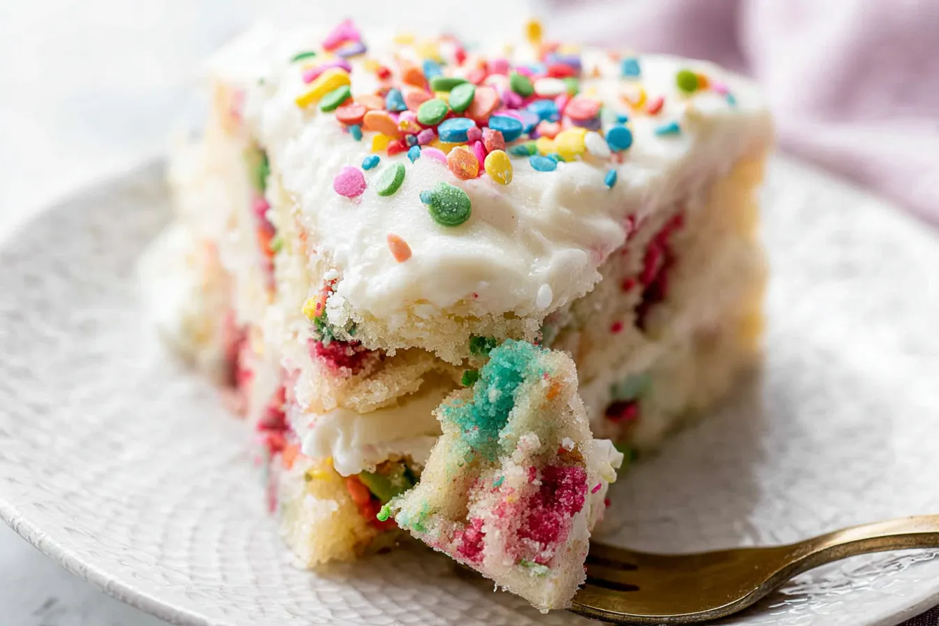 Homemade Sprinkle Cake