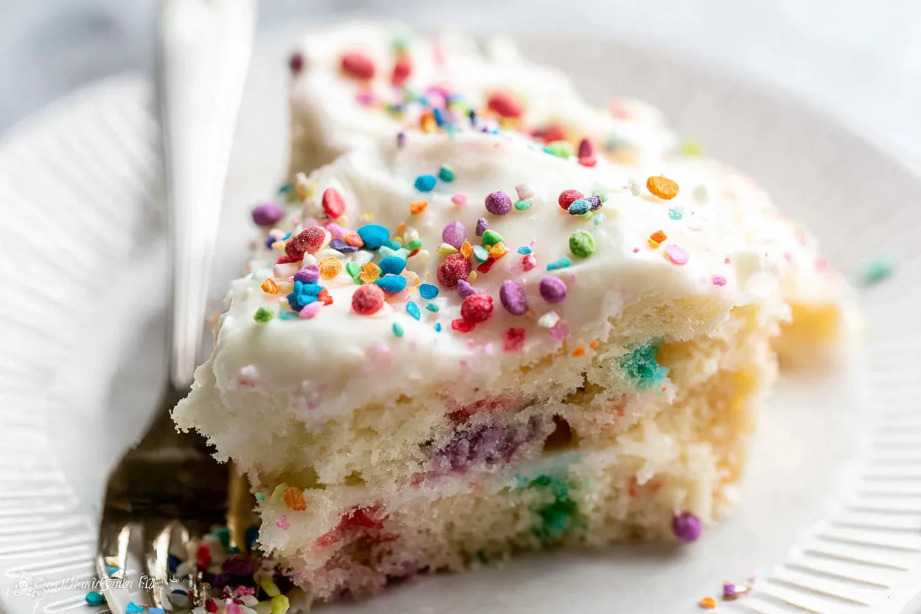 Homemade Sprinkle Cake
