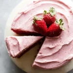 Homemade Strawberry Cake
