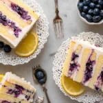Lemon Blueberry Layer Cake