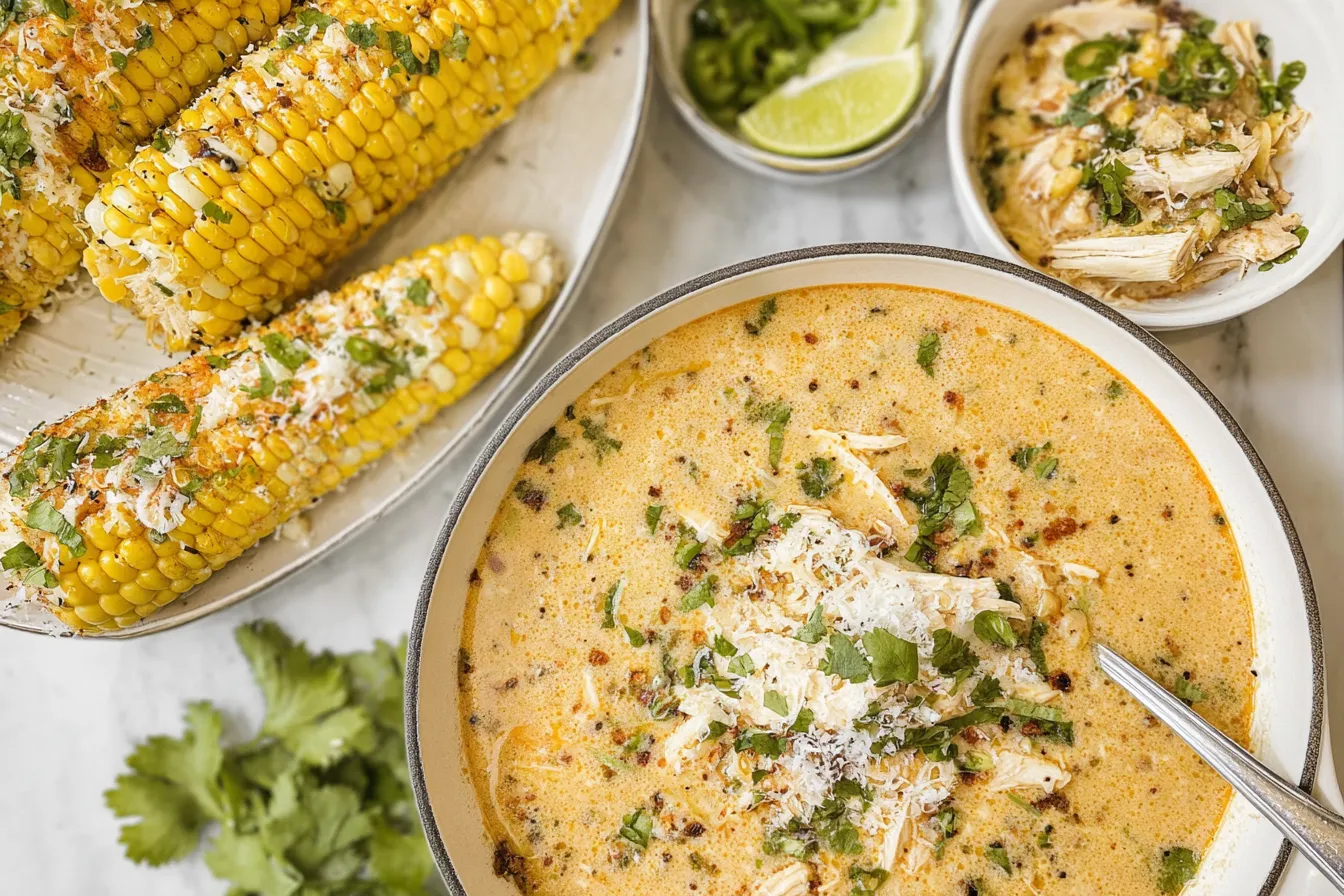 Mexican Street Corn Soup