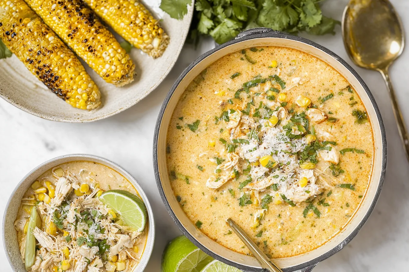 Mexican Street Corn Soup