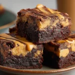 PEANUT BUTTER BANANA BROWNIES
