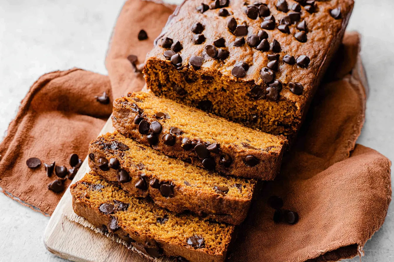 PUMPKIN CHOCOLATE CHIP BREAD