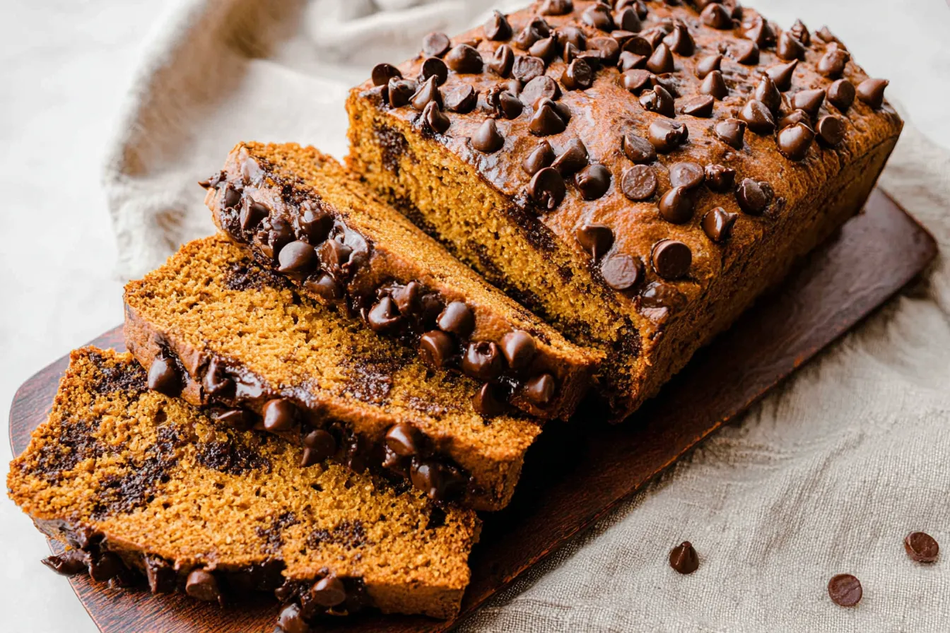 PUMPKIN CHOCOLATE CHIP BREAD