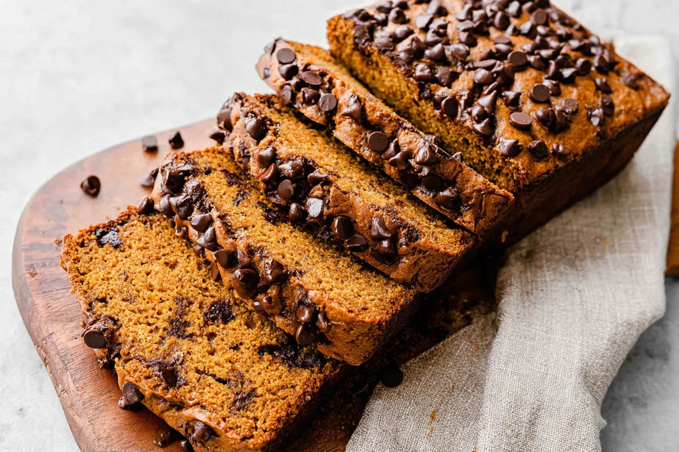 PUMPKIN CHOCOLATE CHIP BREAD