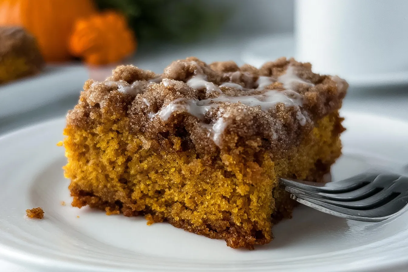 PUMPKIN COFFEE CAKE