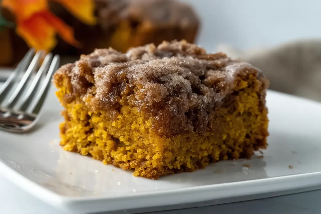 PUMPKIN COFFEE CAKE