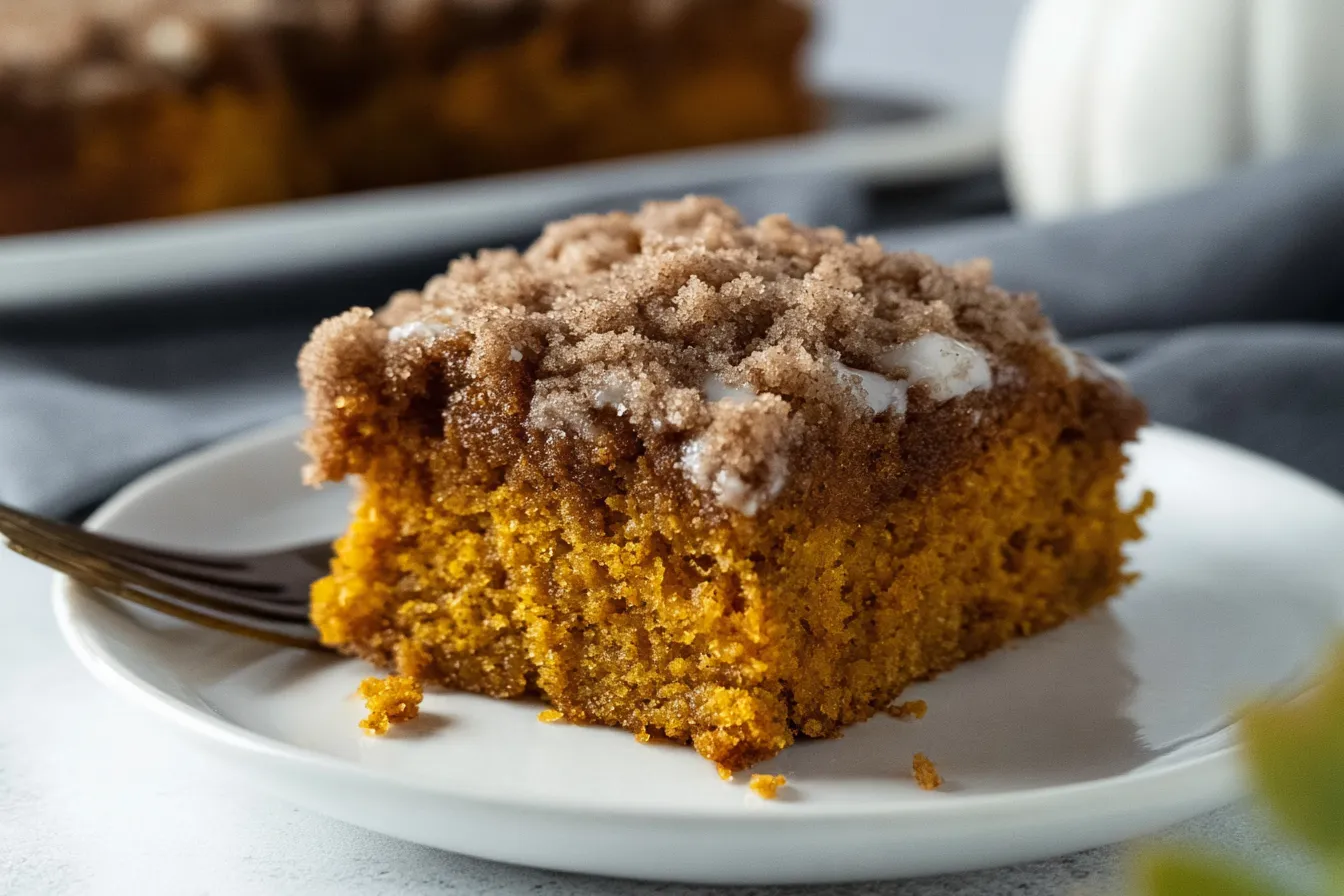 PUMPKIN COFFEE CAKE