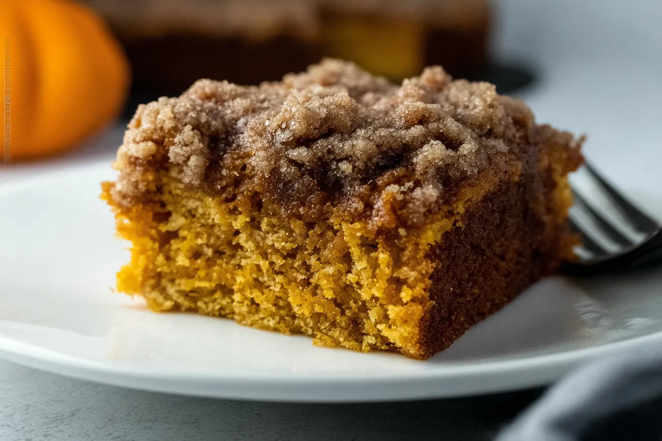 PUMPKIN COFFEE CAKE
