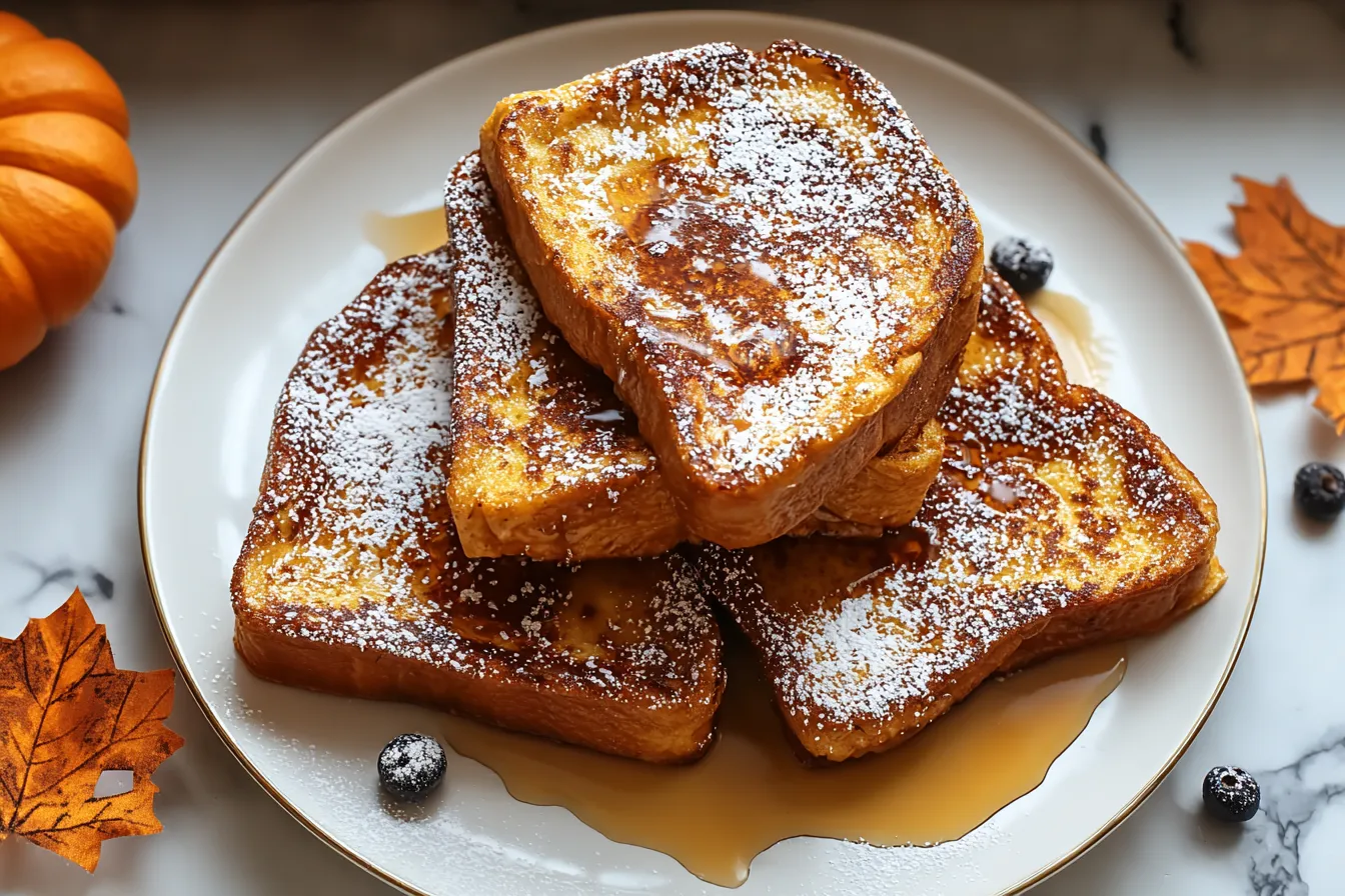 PUMPKIN FRENCH TOAST