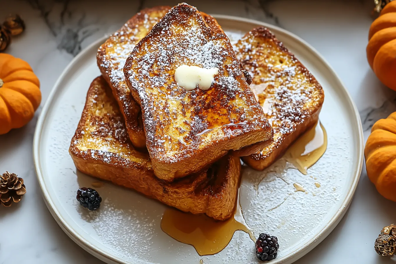 PUMPKIN FRENCH TOAST