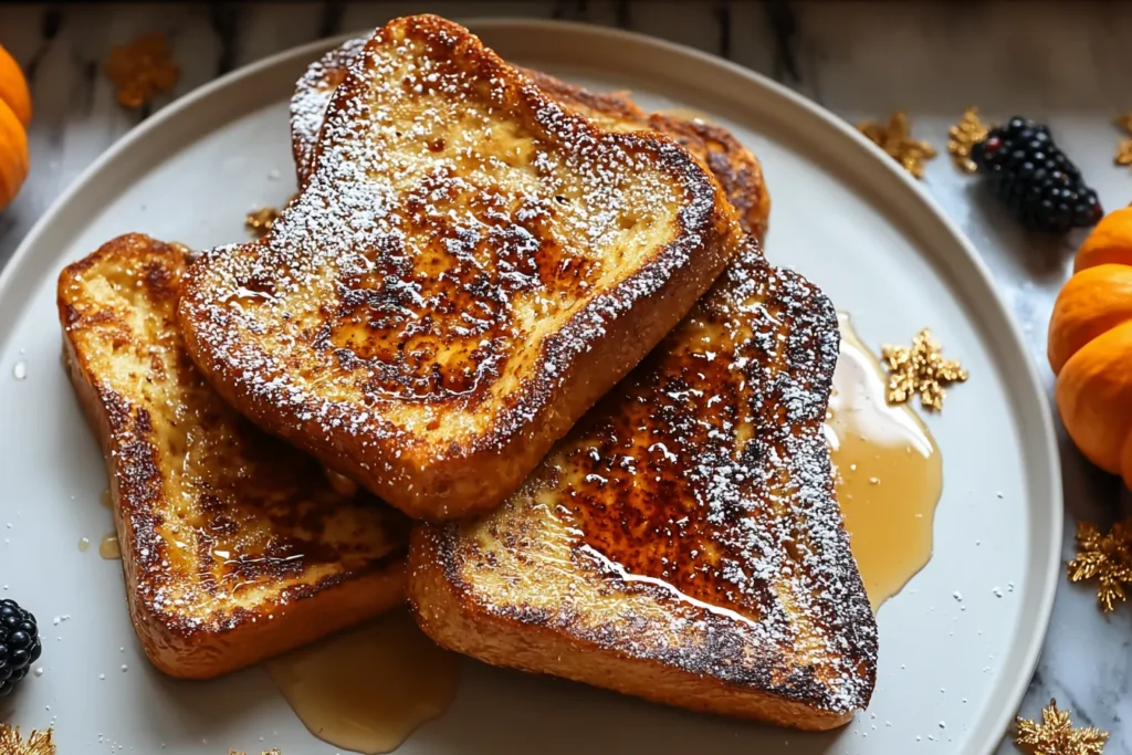 PUMPKIN FRENCH TOAST