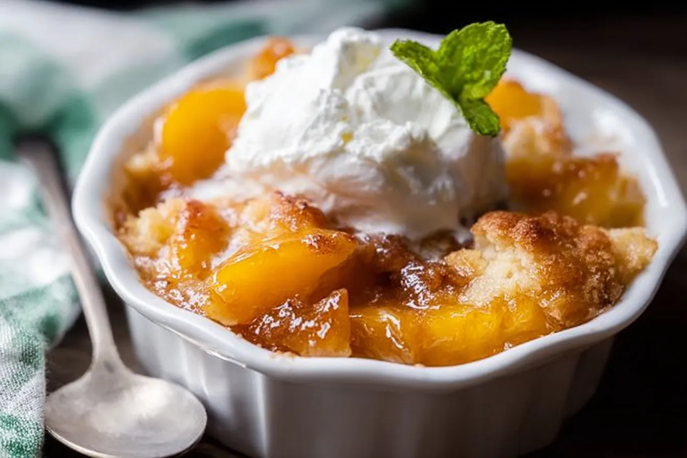 Peach Cobbler Recipe