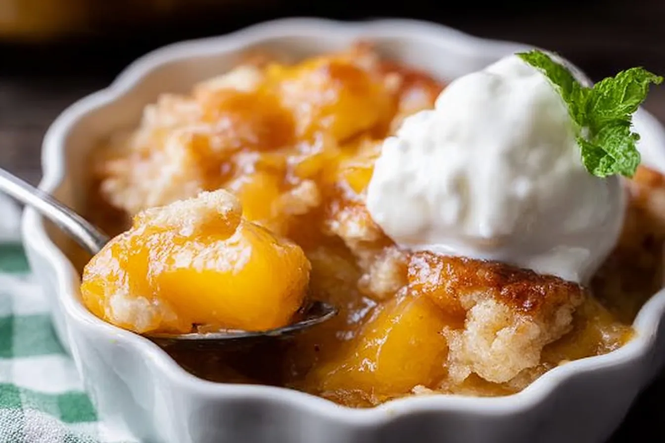 Peach Cobbler Recipe