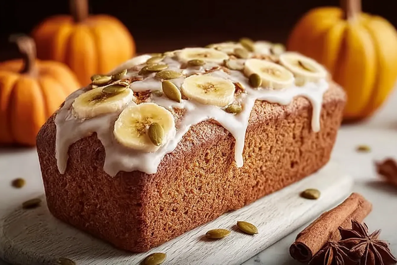 Pumpkin Banana Bread