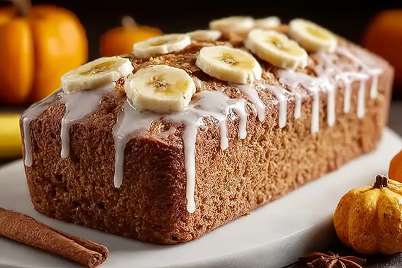 Pumpkin Banana Bread