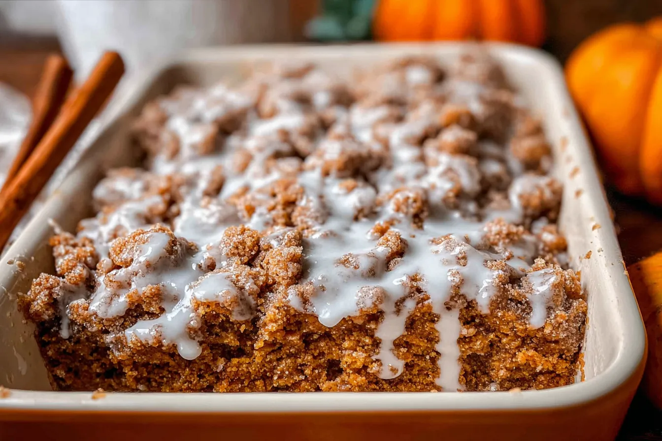 Pumpkin Coffee Cake