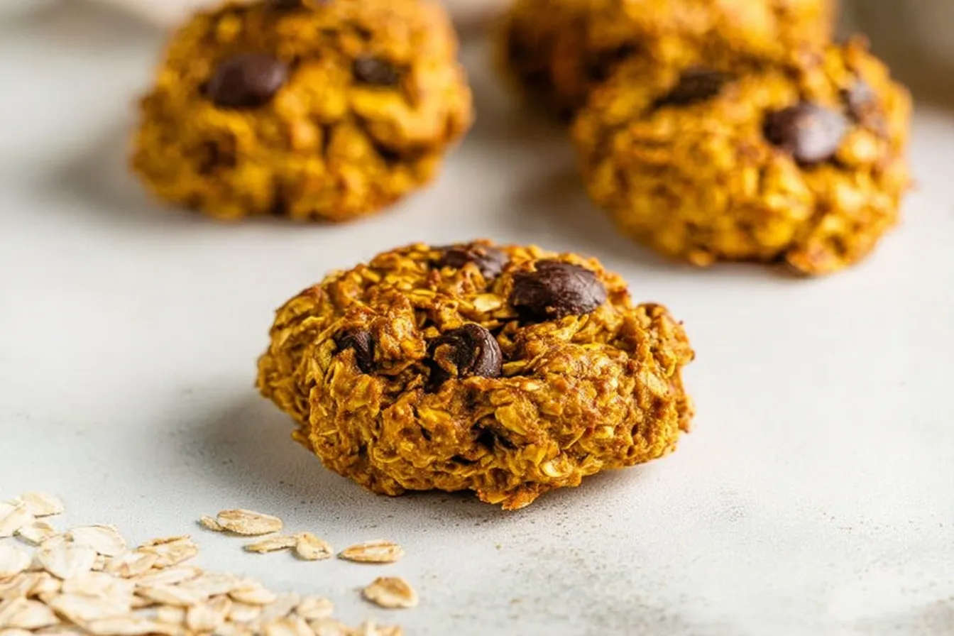 Pumpkin Oat Cookies