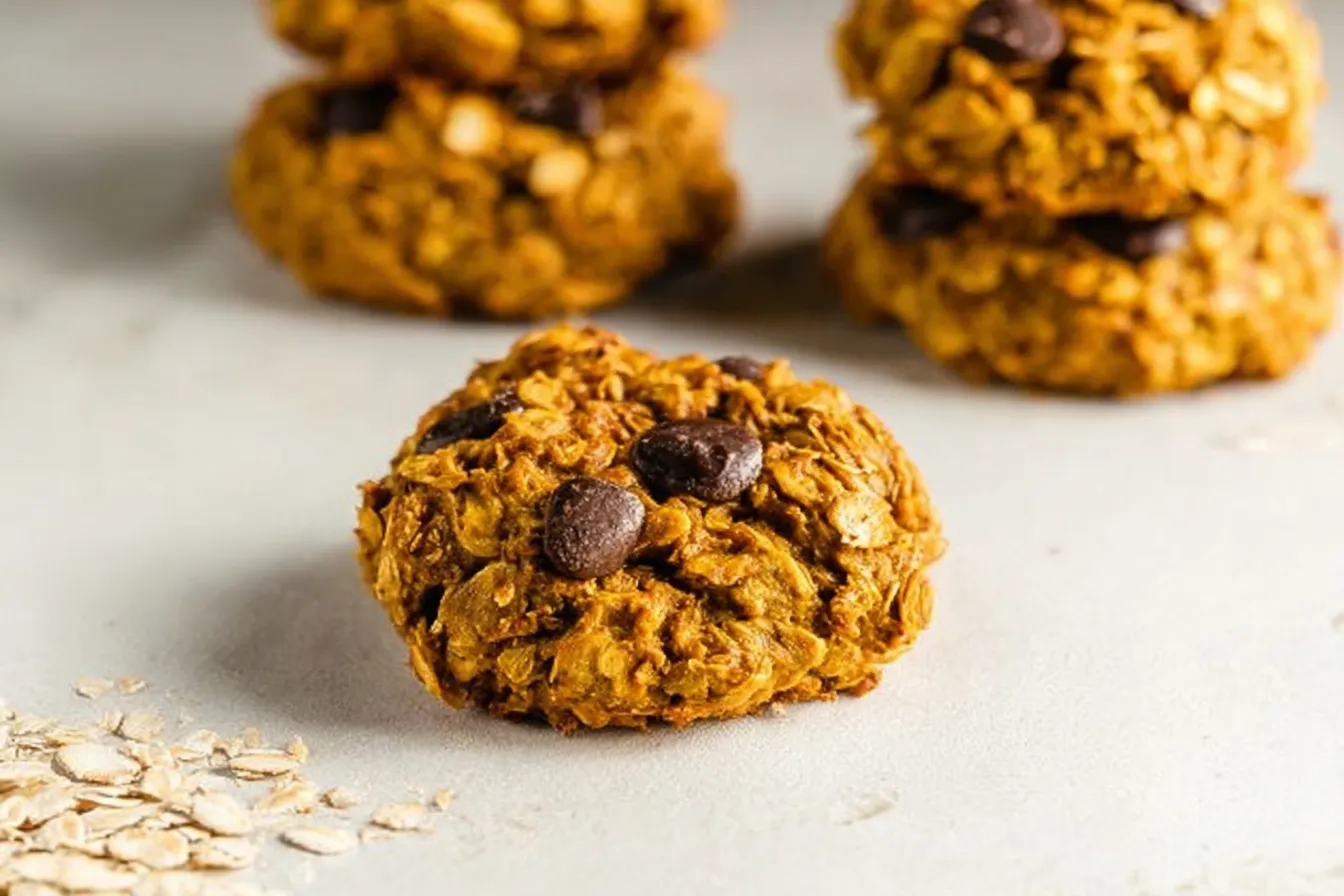 Pumpkin Oat Cookies