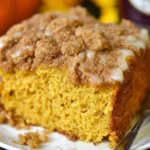 Pumpkin Sour Cream Coffee Cake
