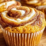Pumpkin Swirl Muffins