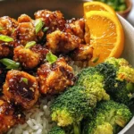 Sheet Pan Chili Orange Chicken and Broccoli