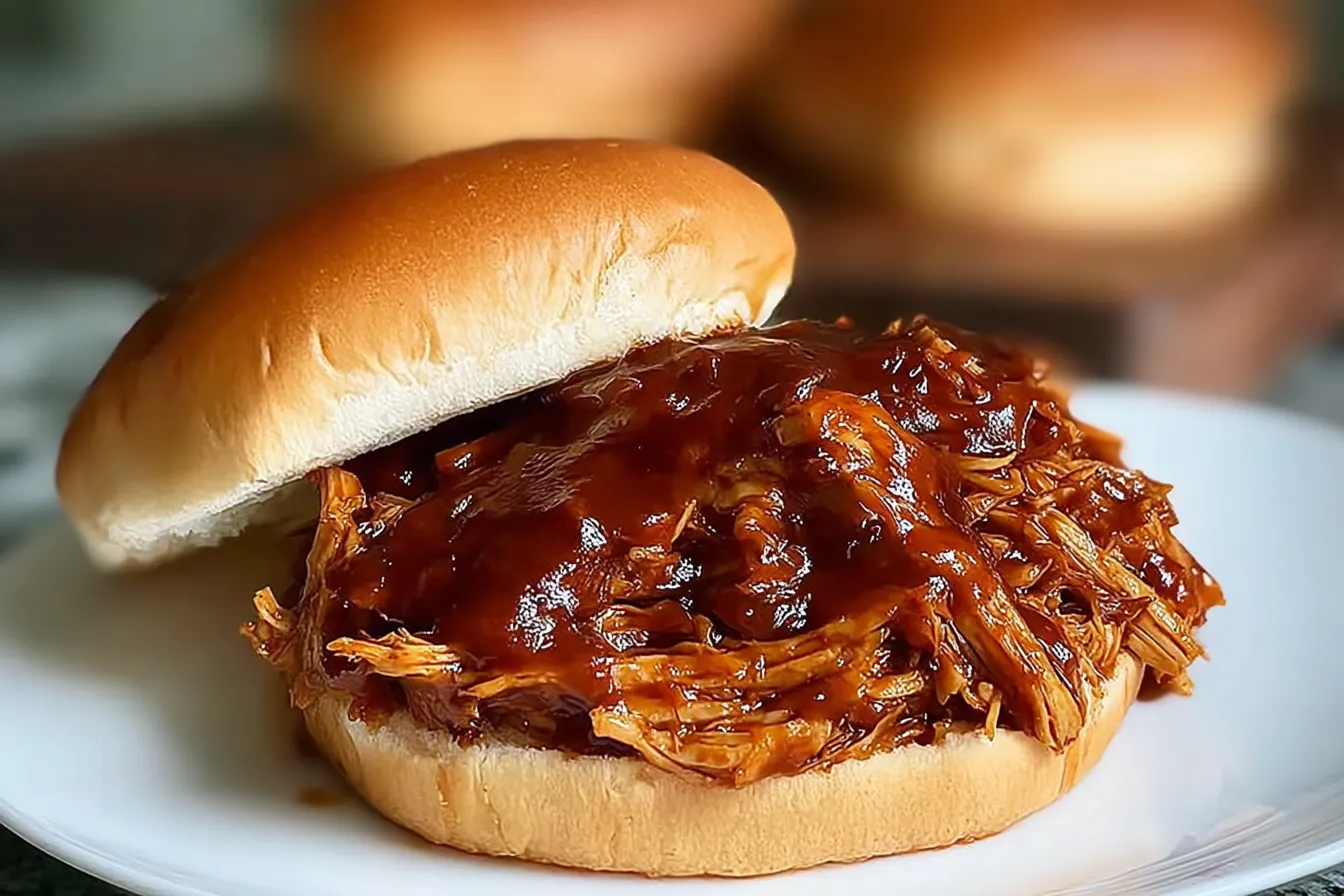 The Best Crockpot BBQ Chicken