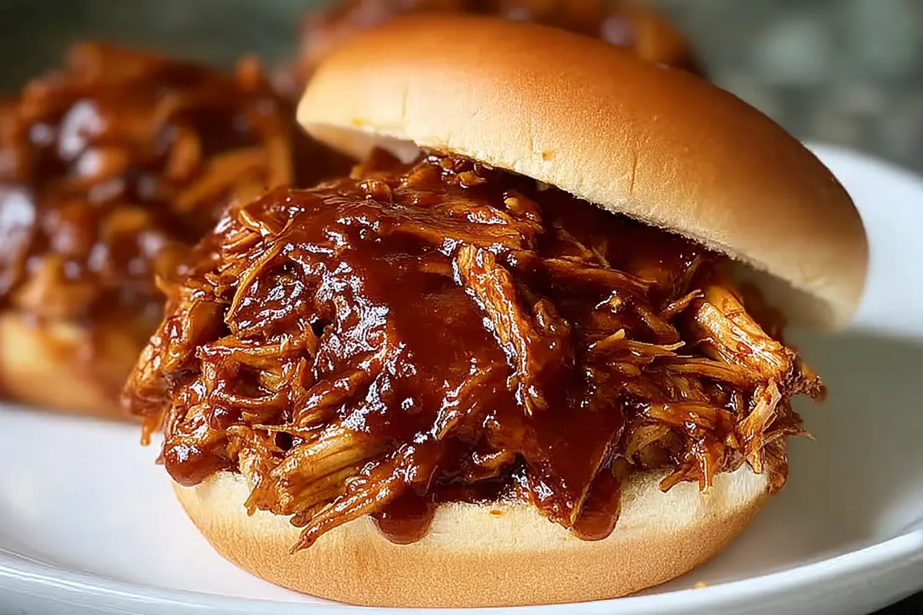 The Best Crockpot BBQ Chicken