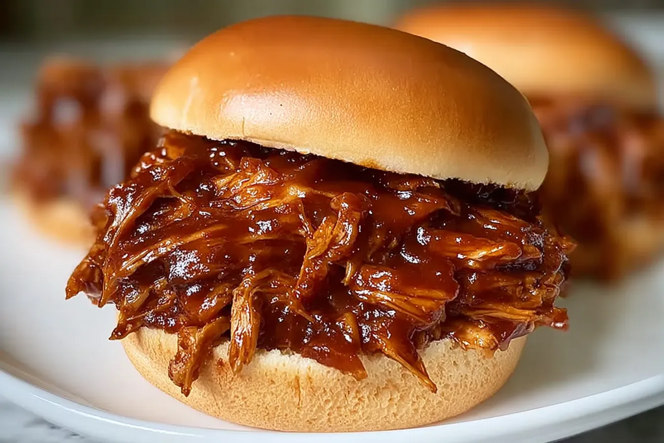 The Best Crockpot BBQ Chicken