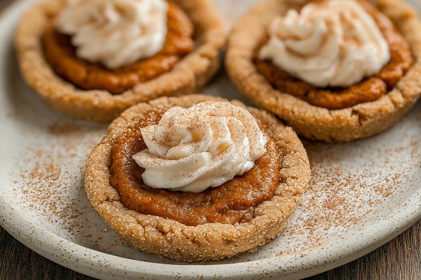 Vegan Pumpkin Pie Cookies