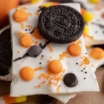 WHITE CHOCOLATE HALLOWEEN OREO BARK